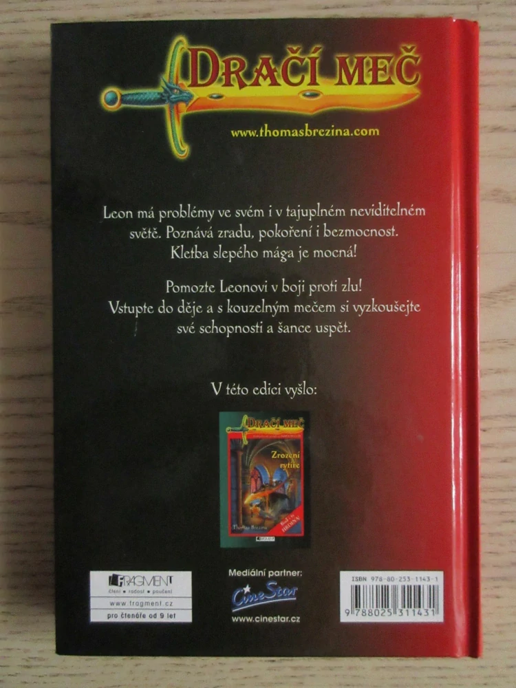 DRAČÍ MEČ, ČERNÁ KLETBA, THOMAS C. BREZINA, **an