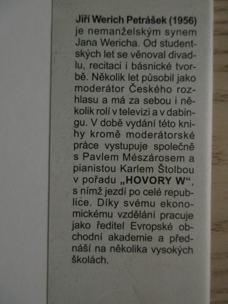 A TAKY JSEM VAŘILA U WERICHŮ..., PAVEL MÉSZÁROS, EVA TŮMOVÁ, **an