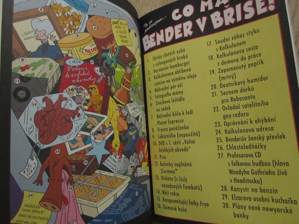 FUTURAMA DOBÝVÁ SVĚT, MATT GROENING, **an