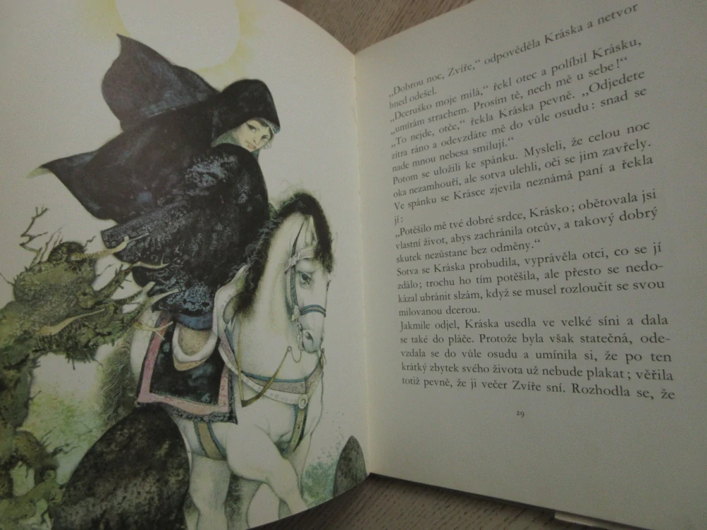 KRÁSKA A ZVÍŘE, J. M. LE PRINCE DE BEAUMONT, **an