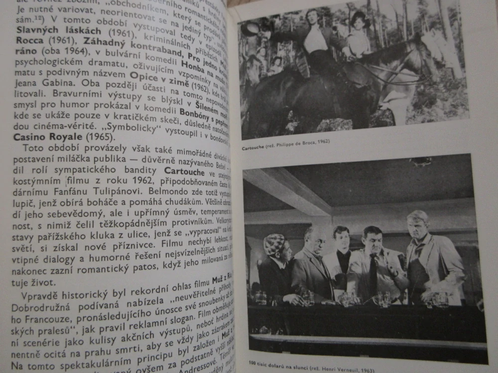 BELMONDO JEAN-PAUL, FILMOVÝ SEŠIT, **an