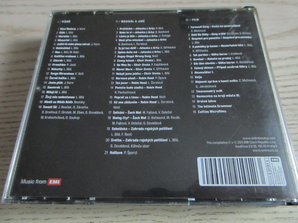 ONDŘEJ SOUKUP, PLATINUM COLLECTION, 3X CD HUDBA
