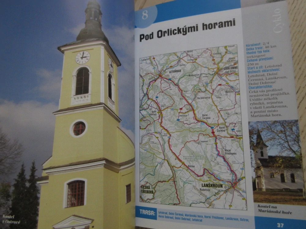 ORLICKÉ HORY, OPOČNO, ÚSTÍ NAD ORLICÍ, ŽAMBERK AJ.,**an