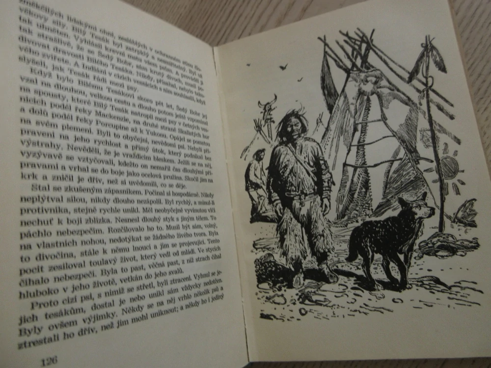 BÍLÝ TESÁK A JINÉ POVÍDKY, JACK LONDON, 1950, **an