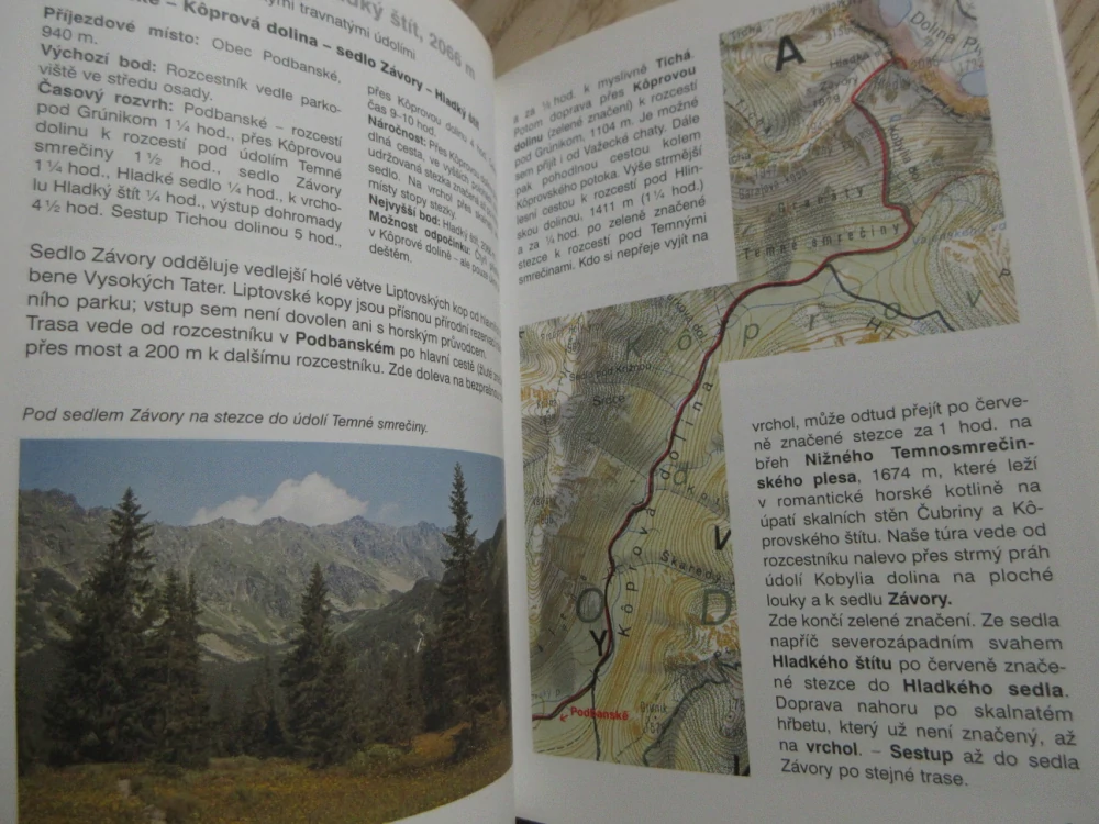 NEJKRÁSNĚJŠÍ TURISTICKÉ TRASY, VYSOKÉ TATRY, STANISLAV SAMUHEL, **an 