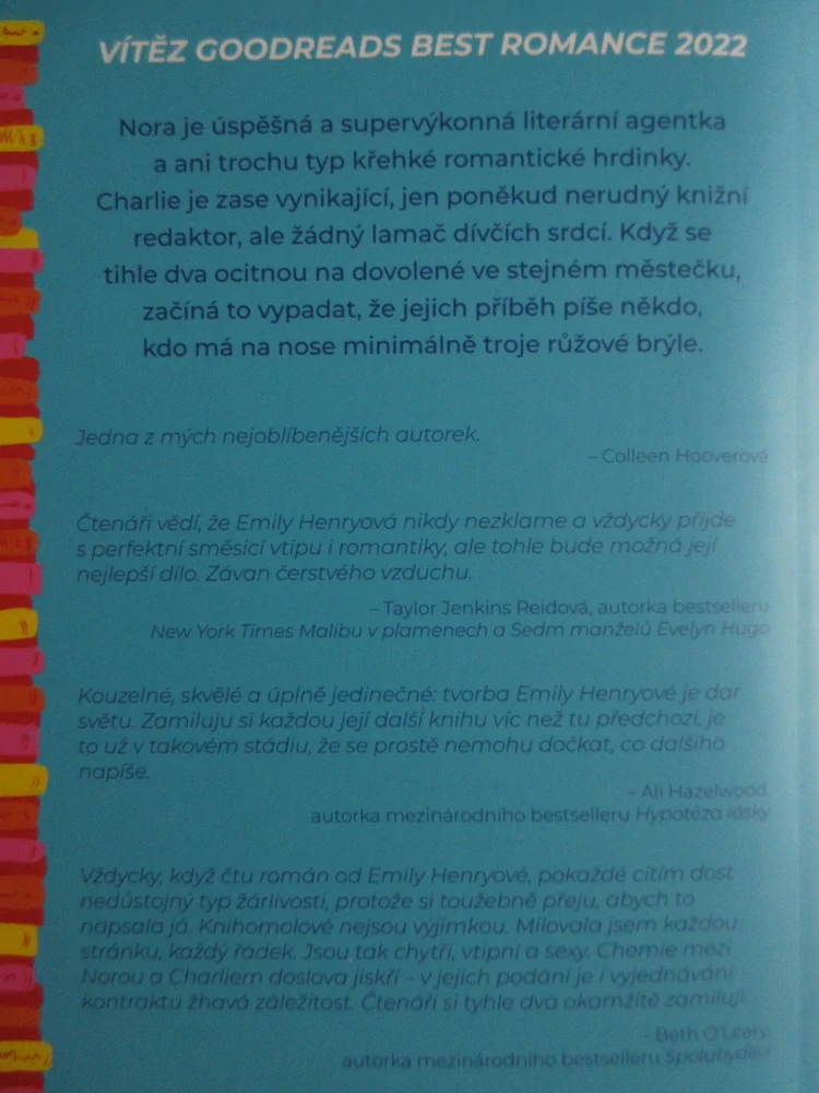 KNIHOMOLOVÉ, EMILY HENRYOVÁ, **an