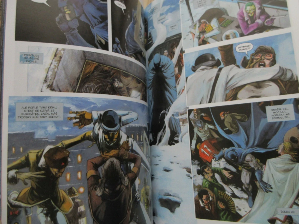 BATMAN: EVROPA, KOMIKS DC, **an
