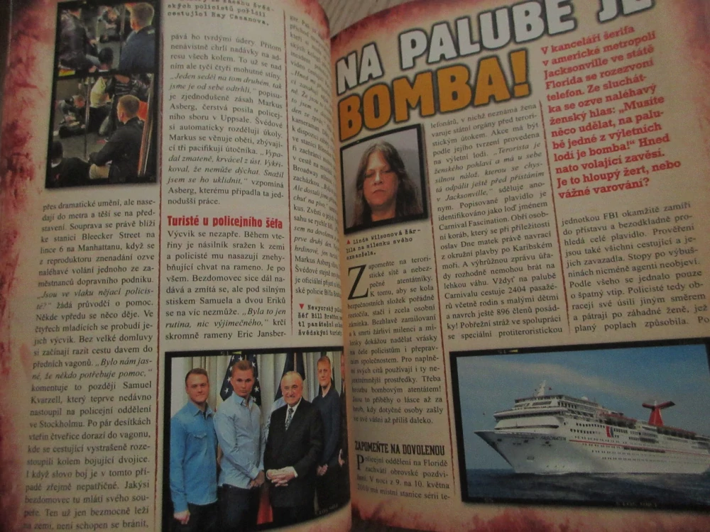 DOVOLENÁ S DĚSEM V OČÍCH, KNIHOVNIČKA KRIMI REVUE, 2/2015, **an