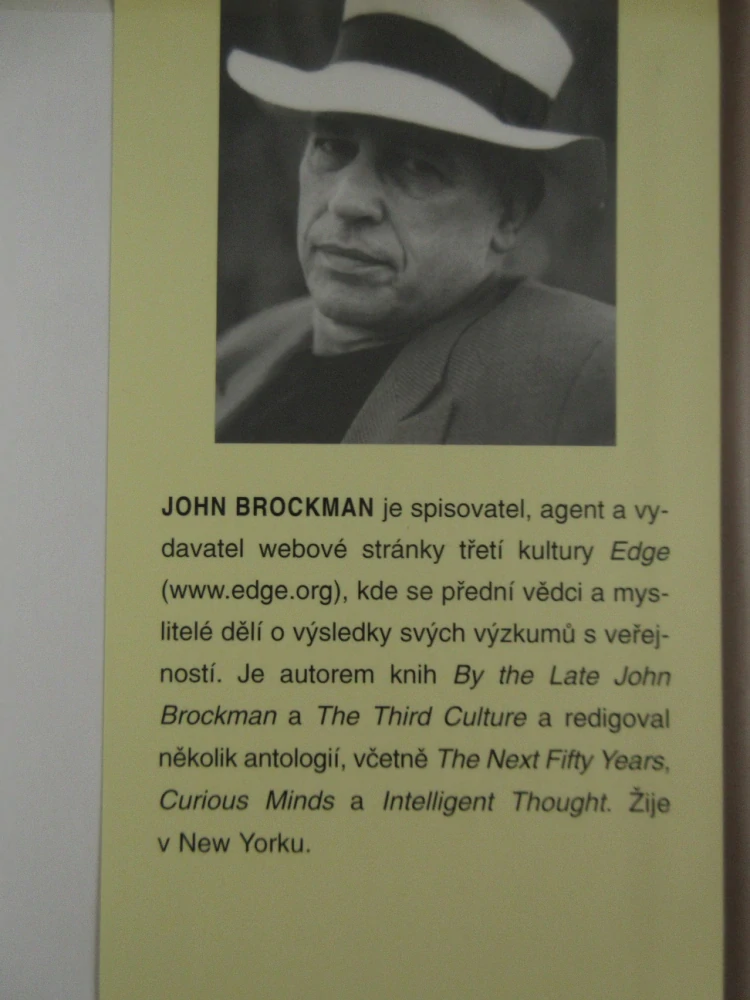 MŮJ EINSTEIN, JOHN BROCKMAN, **an