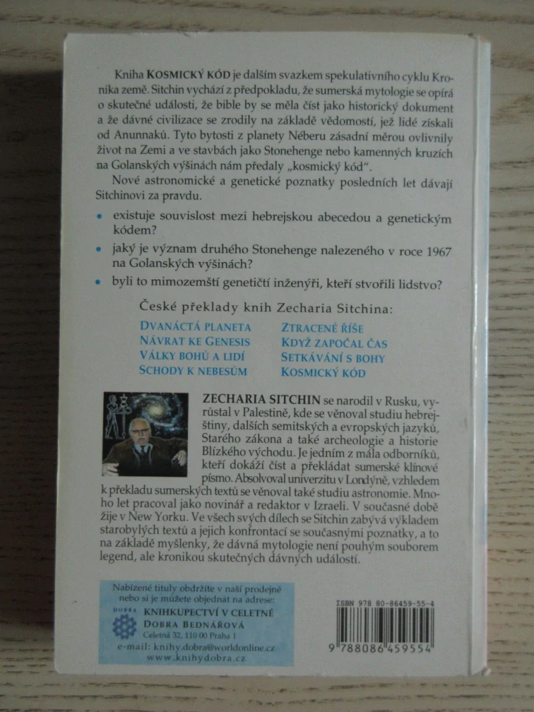 KOSMICKÝ KÓD, ZECHARIA SITCHIN, **an