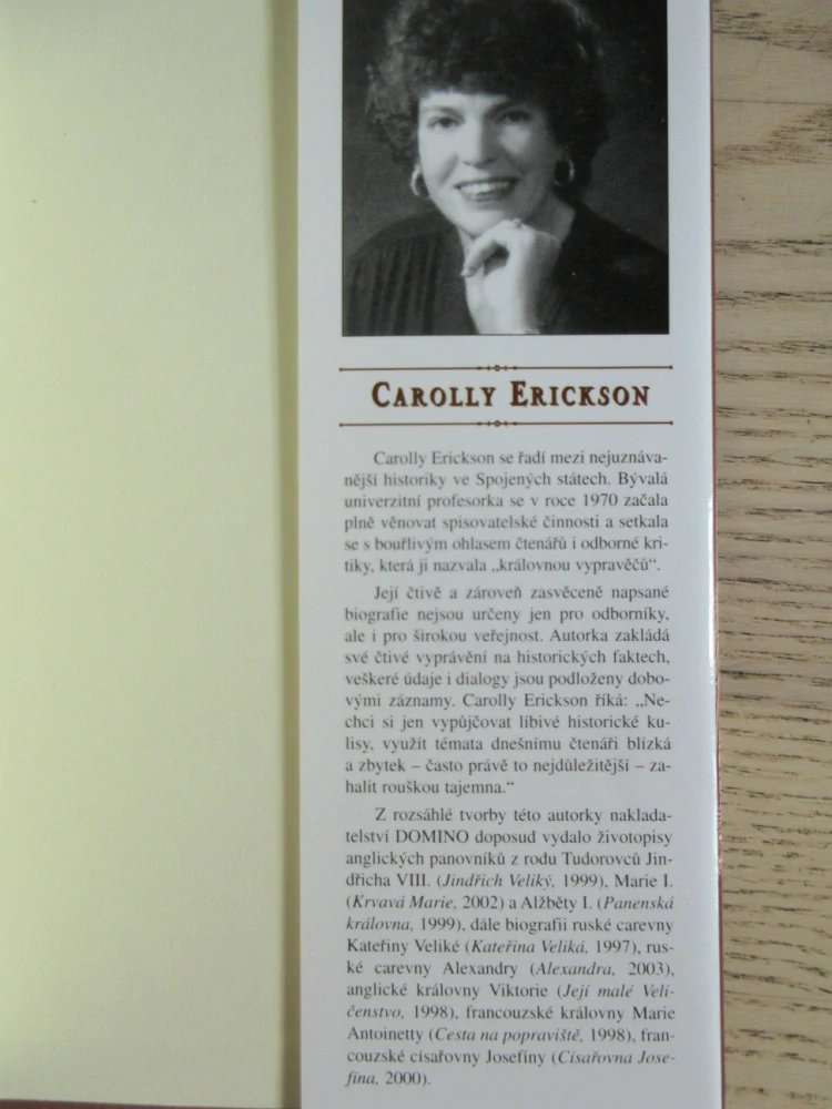 ANNA BOLEYNOVÁ, CAROLLY ERICKSON, **an 