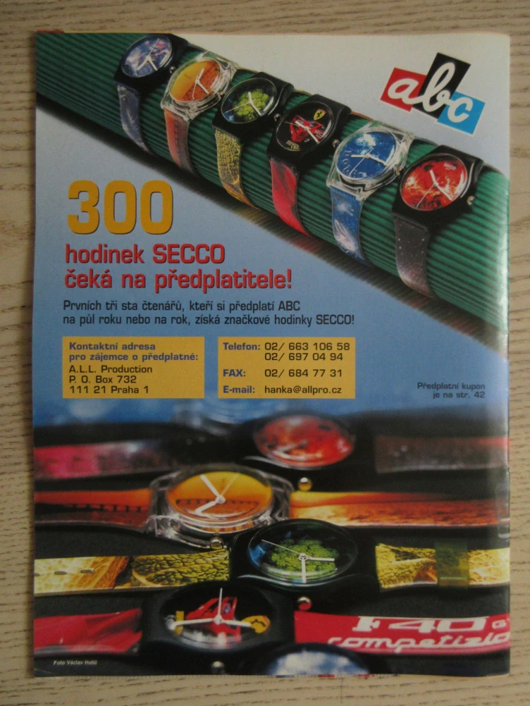 ABC, 7/2000, KOMPLETNÍ DÉČKA