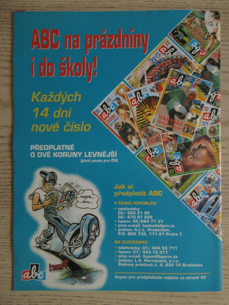 ABC, 17/2000, KOMPLETNÍ DÉČKA