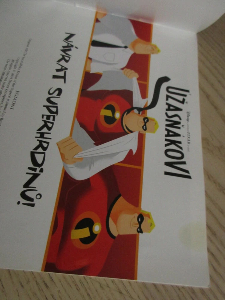 ÚŽASŇÁKOVI: NÁVRAT SUPERHRDINŮ, DISNEY, PIXAR, **an 