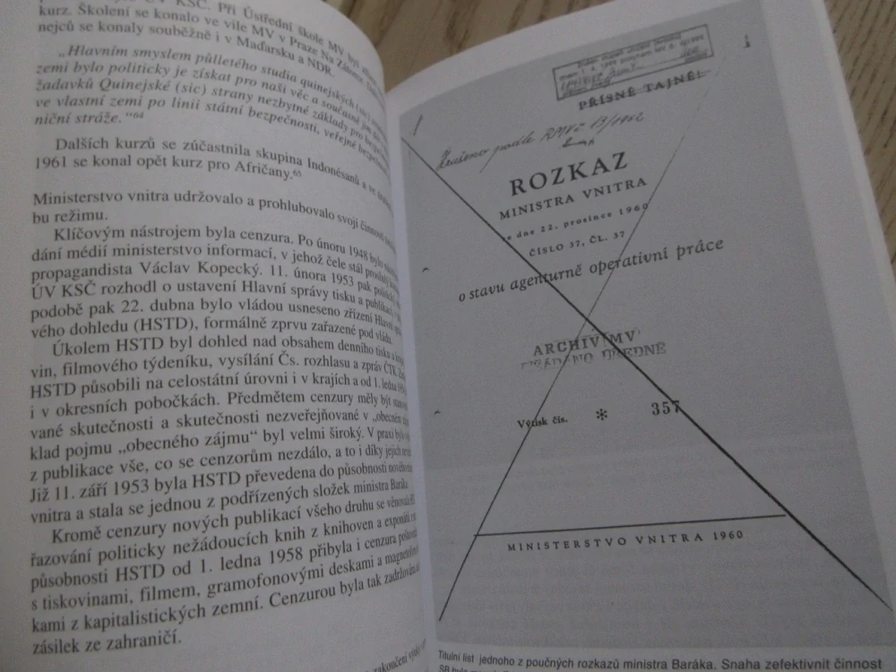 ŽIVOT A DOBA MINISTRA RUDOLFA BARÁKA, PROKOP TOMEK, **an