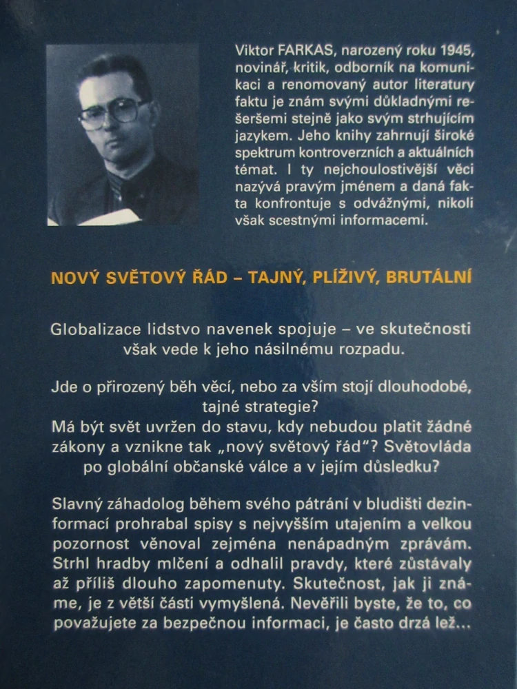NEMILOSRDNÁ NOC, JE VE HŘE CELÝ SVĚT?, VIKTOR FARKAS, **an