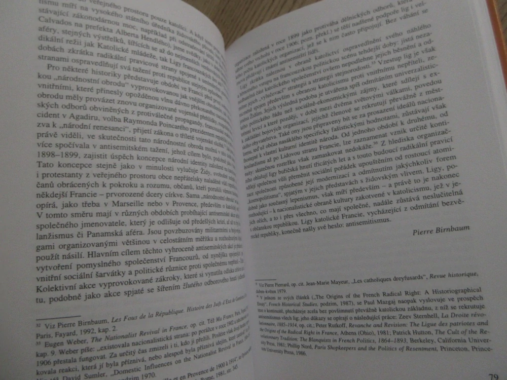 HISTORIE EXTRÉMNÍ PRAVICE VE FRANCII, MICHEL WINOCK A KOLEKTIV, **an