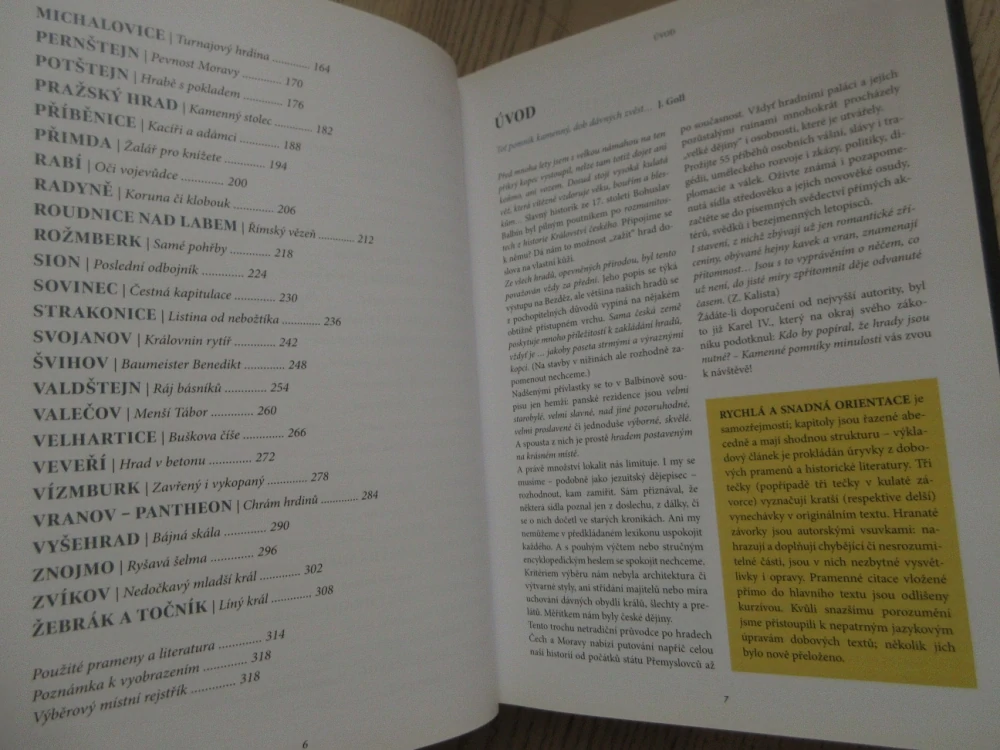 HRADY ČECH A MORAVY - ZNÁMÉ I NEZNÁMÉ PŘÍBĚHY A OSUDY, JAN KVIRENC, **an