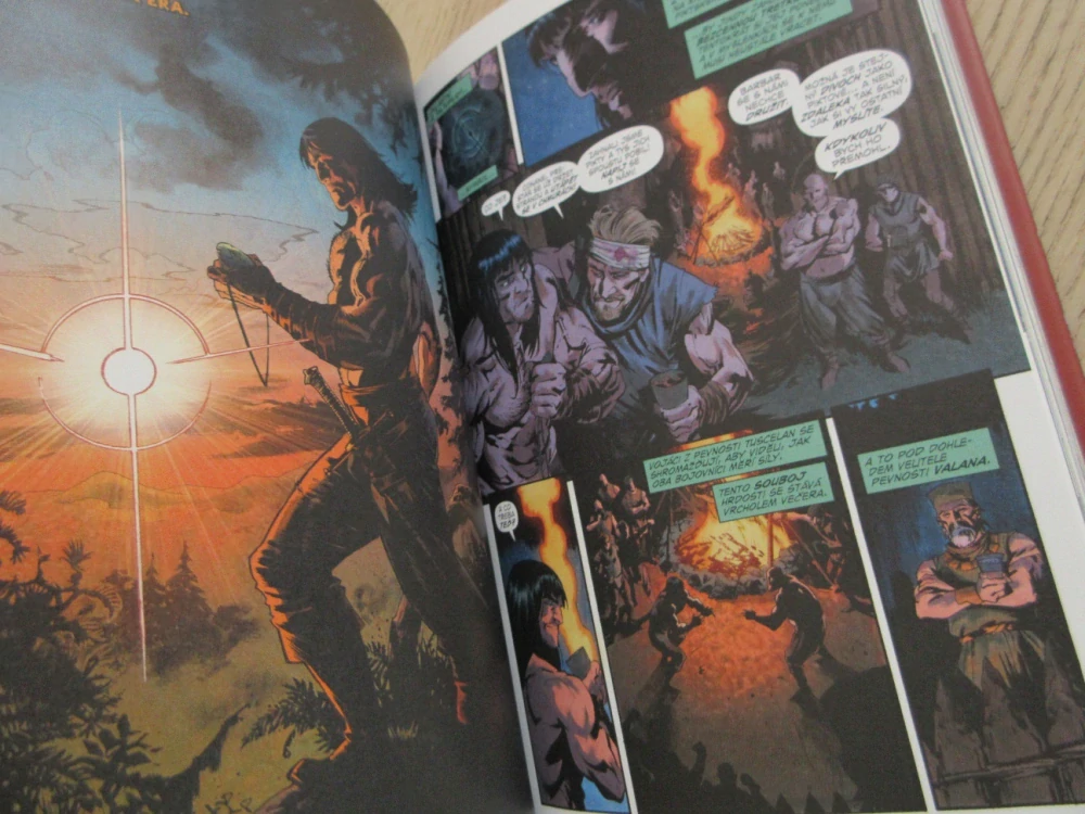 BARBAR CONAN, NETVOR Z ČERNÉHO KAMENE, KOMIKS, **an