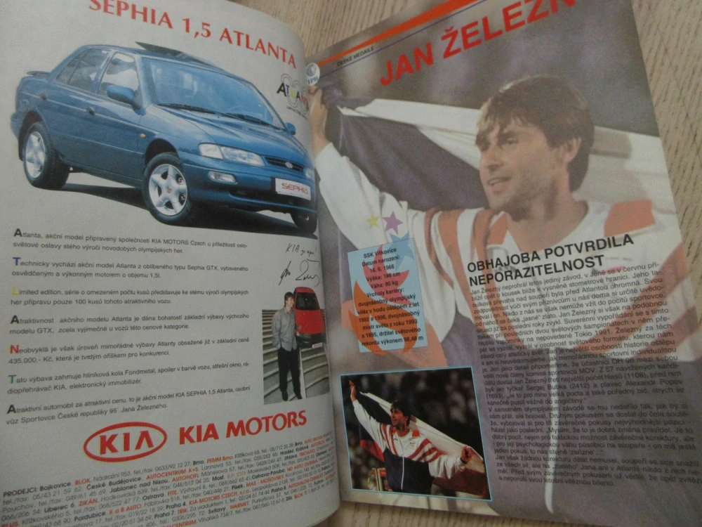 ČASOPIS, SPORT EXTRA, ATLANTA 1996