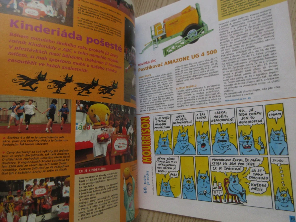 ABC, 17/2004, KOMPLETNÍ DÉČKA, TECHNIKA - POSTŘIKOVAČ, LETADLO AVIA B-534