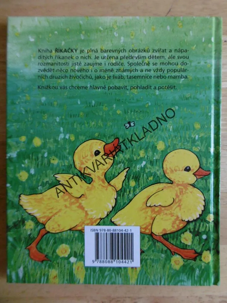 ŘÍKAČKY, JANA STŘÍTĚZSKÁ, MATERNOVÁ