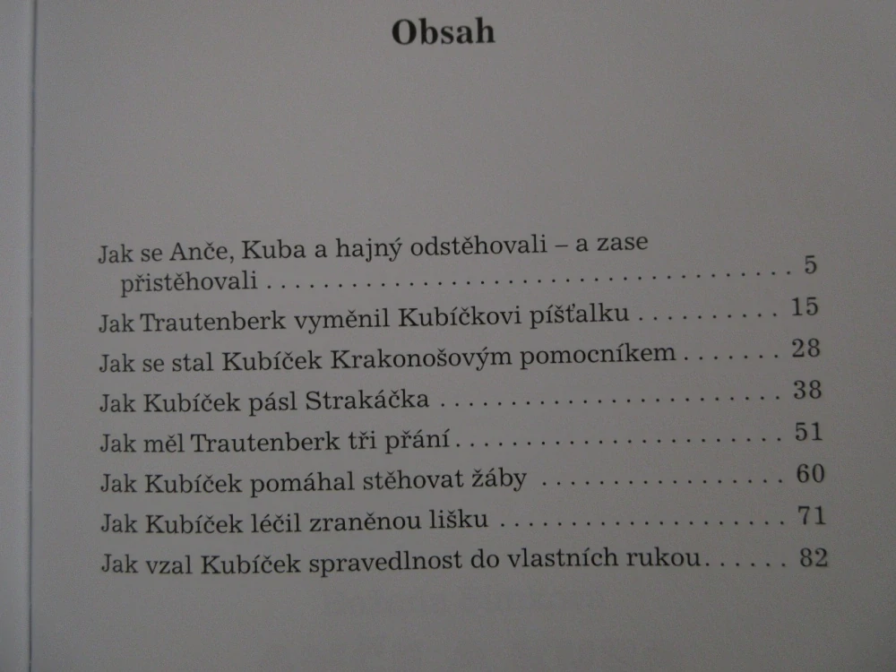 ANČE A KUBA MAJÍ KUBÍČKA, BOŽENA ŠIMKOVÁ, **an