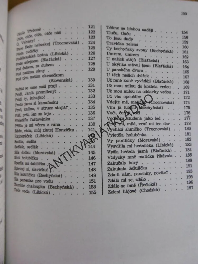 NÁŠ POKLAD 270 NÁRODNÍCH PÍSNÍ, SLÁDEK, 1., NOTY KLAVÍR, TEXT, 1982