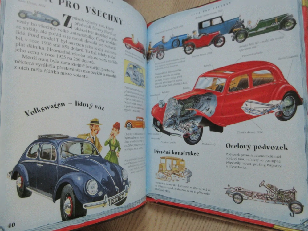 CHYTRÉ HLAVY: AUTOMOBILY OD DŘEVĚNÝCH KOL K SUPERRYCHLÝM AUTŮM, PENNY CLARKE, **an