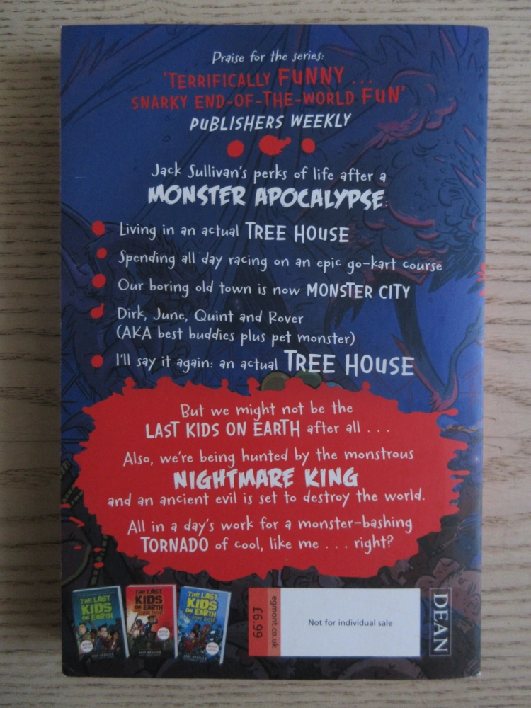 THE LAST KIDS ON EARTH AND THE NIGHTMARE KING, MAX BRALLIER, **an