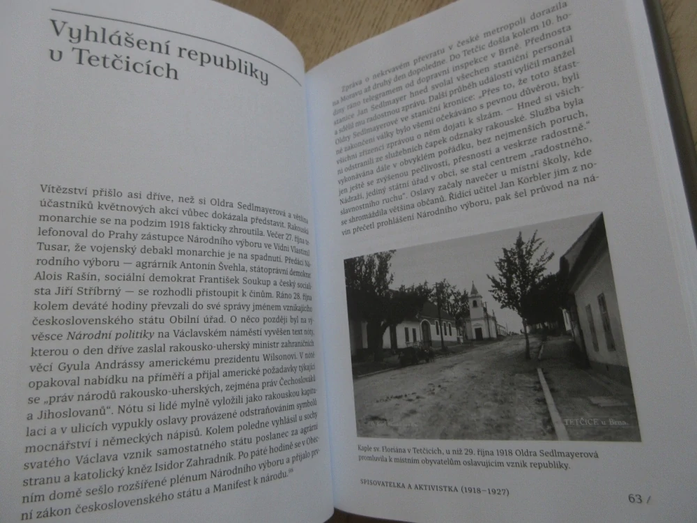 UTAJENÁ LÁSKA PREZIDENTA MASARYKA: OLDRA SEDLMAYEROVÁ (1884-1954), PETR ZÍDEK, **an