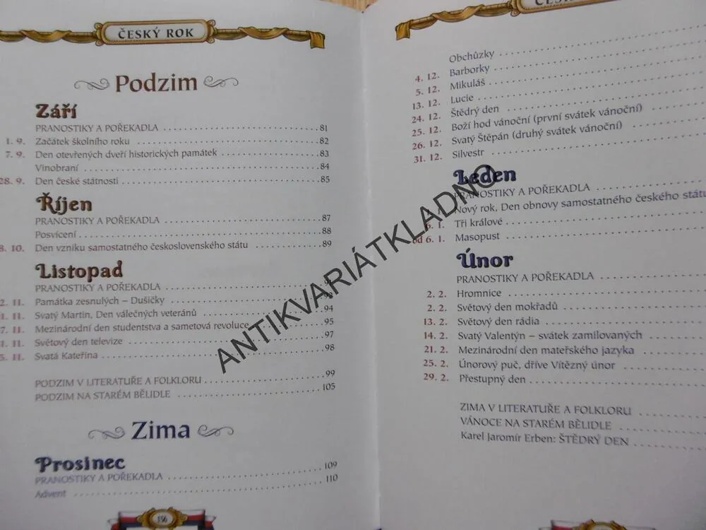ČESKÝ ROK, LIDOVÉ ZVYKY A TRADICE NEJEN PRO DĚTI