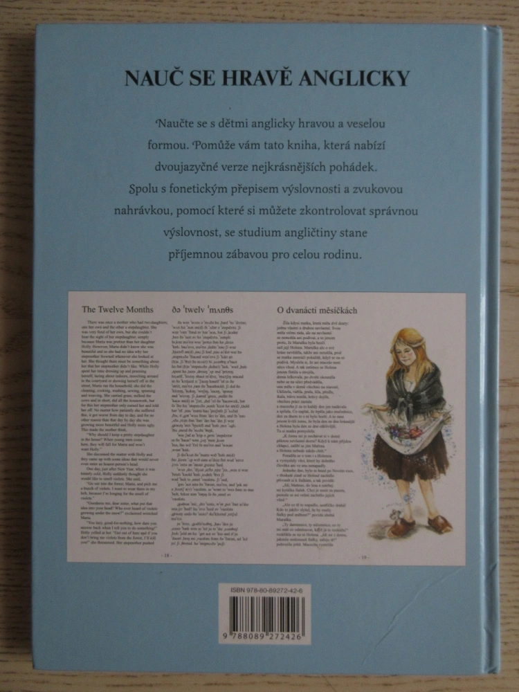 KLASICKÉ POHÁDKY V ČEŠTINĚ A ANGLIČTINĚ, 2X CD, DVOJJAZYČNÉ, **an