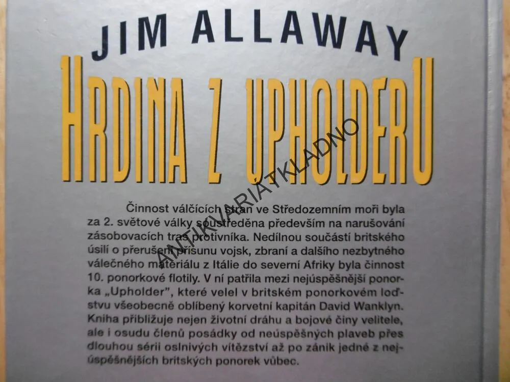 HRDINA Z UPHOLDERU, JIM ALLAWAY, **an