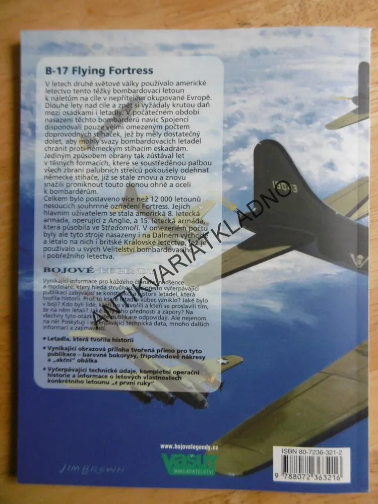 BOJOVÉ LEGENDY,B-17 FLYING FORTRESS, BOWMAN