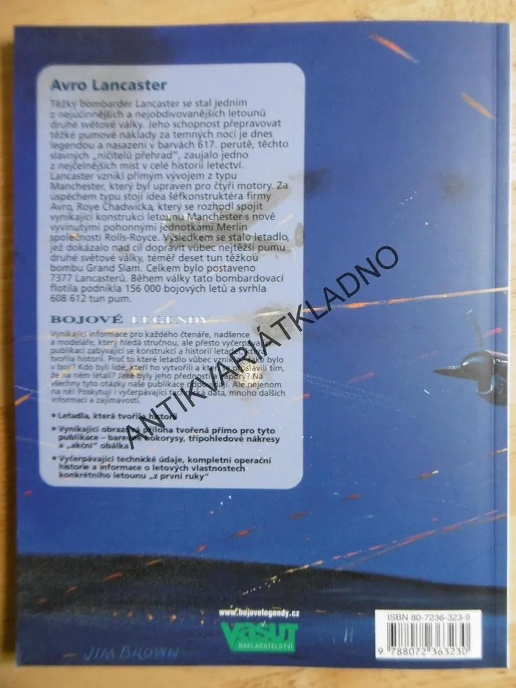 BOJOVÉ LEGENDY, AVRO LANCASTER, HOLMES