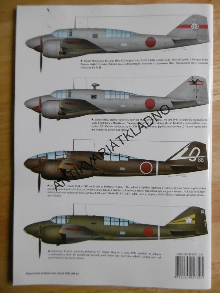 MITSUBISHI KI-46 DINAH, FERTKL,REVI