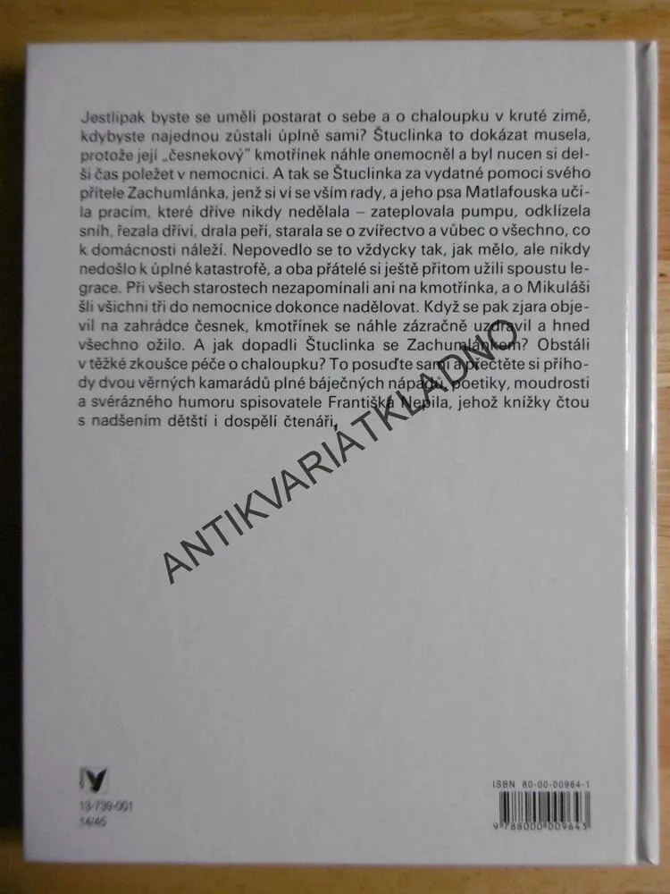ŠTUCLINKA A ZACHUMLÁNEK, FRANTIŠEK NEPIL, ZMATLÍKOVÁ, **an