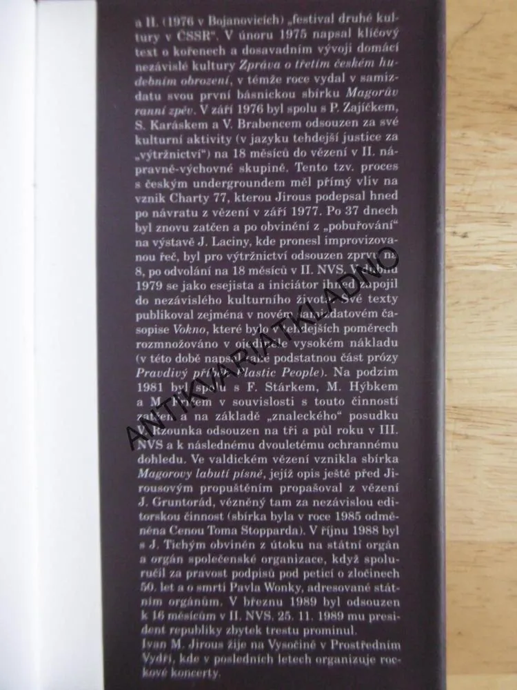 MAGOROVA SUMMA, IVAN M. JIROUS - AUTOGRAM