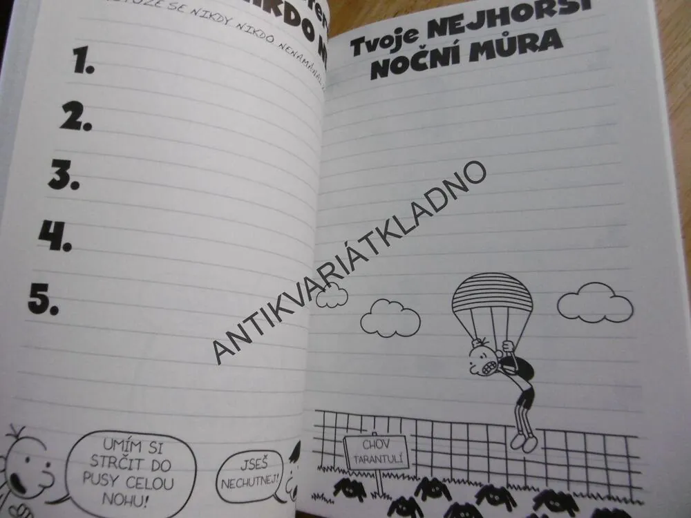MŮJ NOVÝ VLASTNÍ DENÍK MALÉHO POSEROUTKY, **an