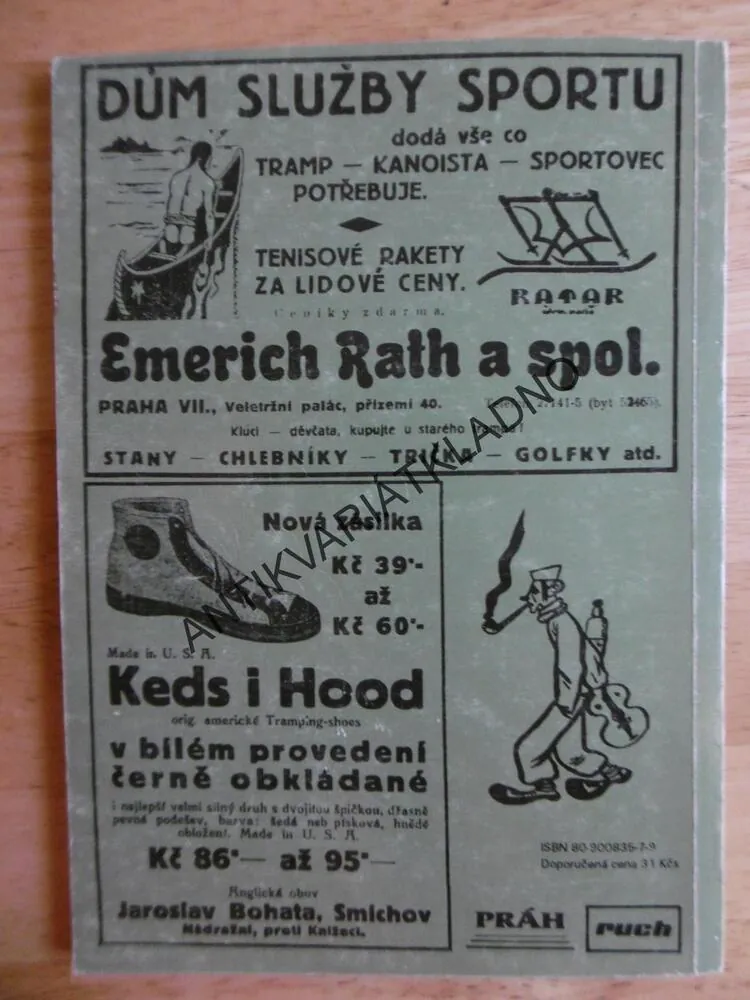 ČESKÝ TRAMPING, MAREK WAIC, JIŘÍ KÖSSL, 1918-1945, SKAUT JUNÁK