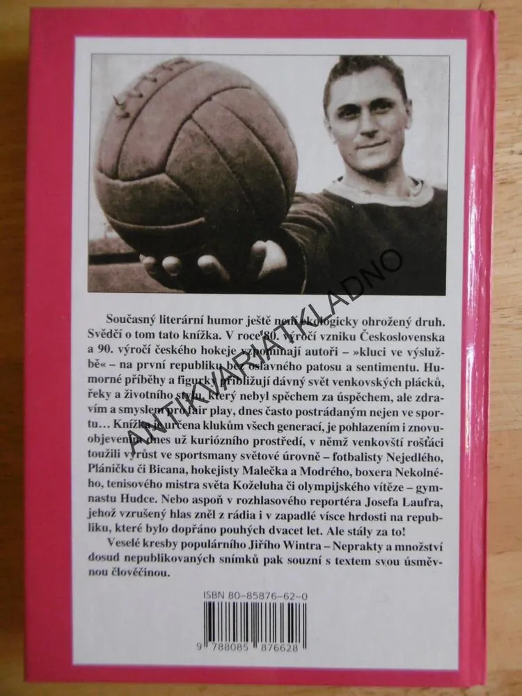 SPORTSMAN A ROŠŤÁCI, HUMOR Z PLÁCKŮ A RYBNÍKŮ, HOLÝ, VRBA, **an