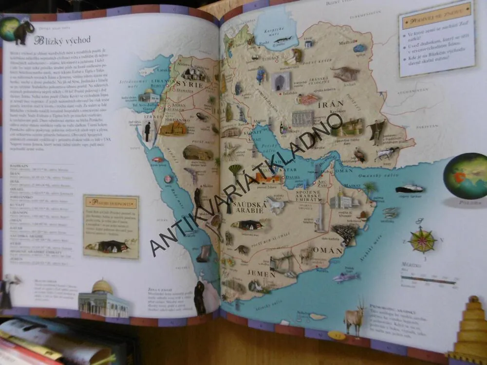 VELKÝ ILUSTROVANÝ ATLAS SVĚTA A VESMÍRU, **an