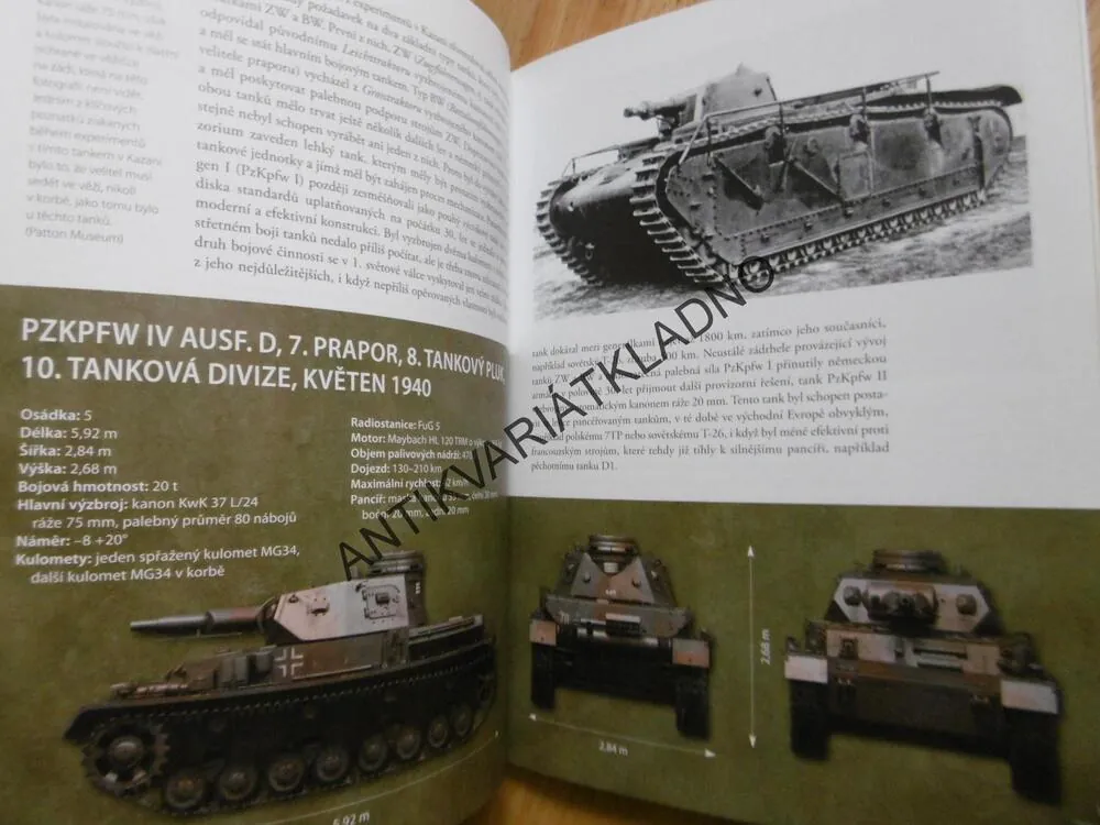 PANZERKAMPFWAGEN IV VS CHAR B1 BIS, FRANCIE 1940, ZALOGA