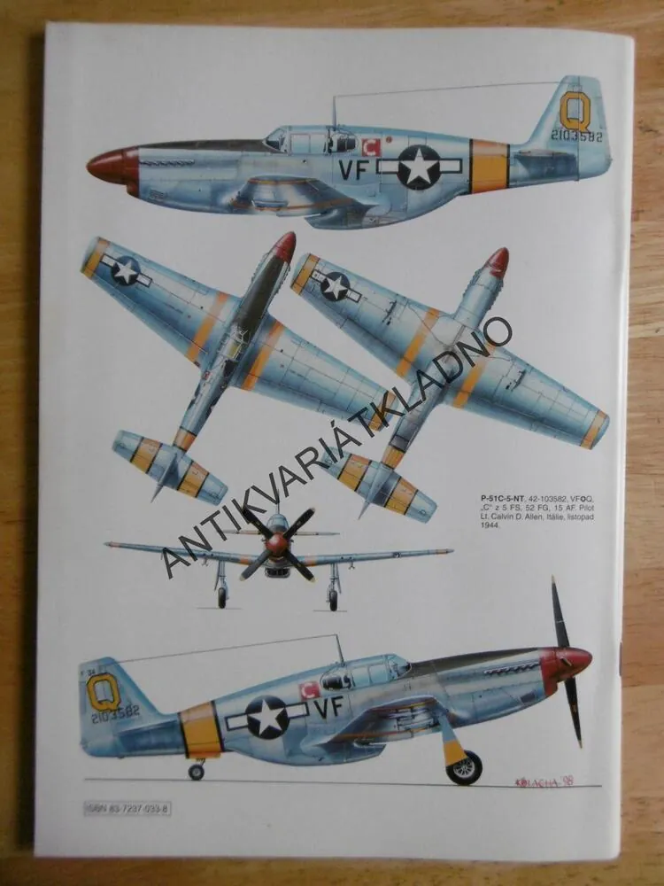 MONOGRAFIE 1., NORTH AMERICAN P-51 MUSTANG