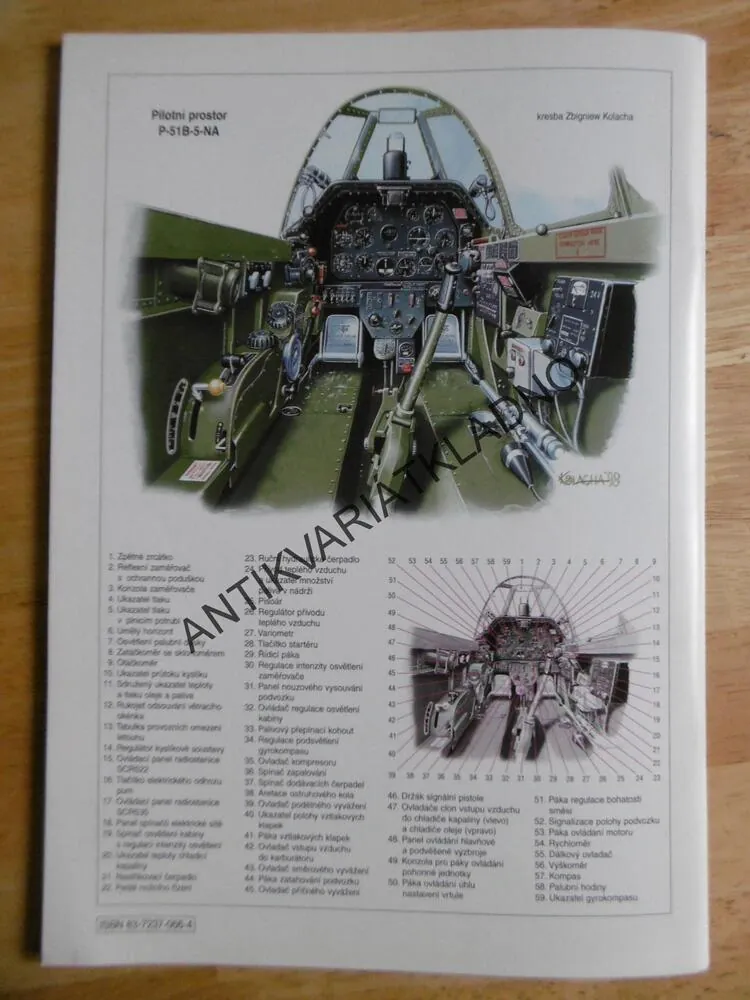MONOGRAFIE 3., NORTH AMERICAN P-51 MUSTANG, P-82 TWIN MUSTANG