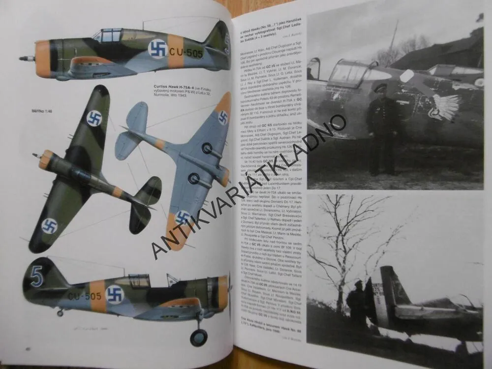 MONOGRAFIE 3., CURTISS P-36 HAWK