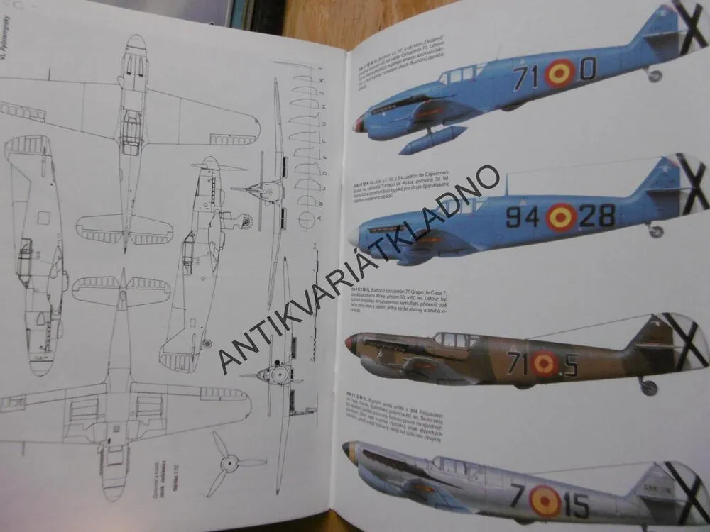 MONOGRAFIE 3., MESSERSCHMITT BF 109