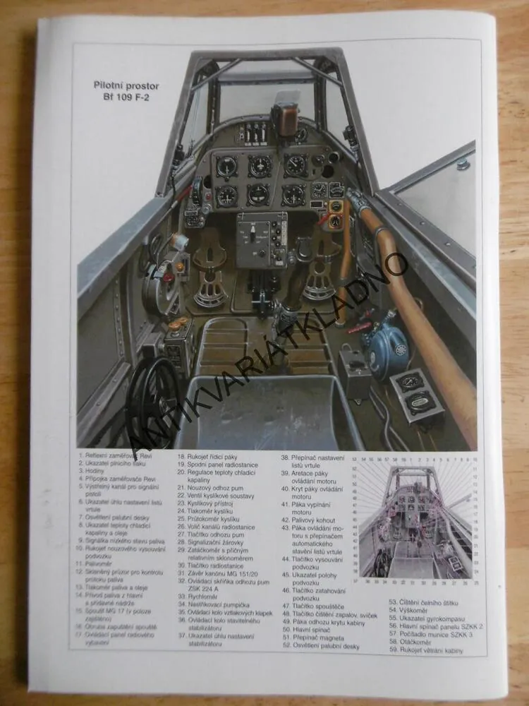 MONOGRAFIE 4., MESSERSCHMITT BF 109