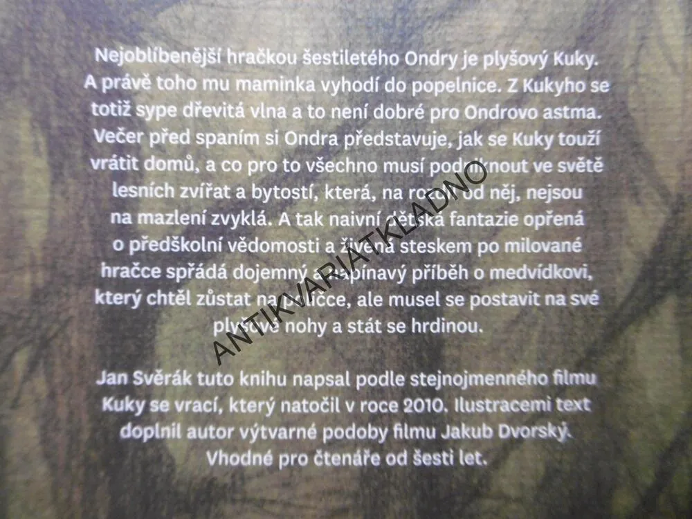 KUKY SE VRACÍ, JAN SVĚRÁK, JAKUB DVORSKÝ, **an